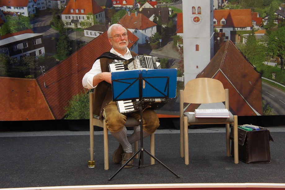 Bezirksprobe Lützelburg Musiker Richard Förg